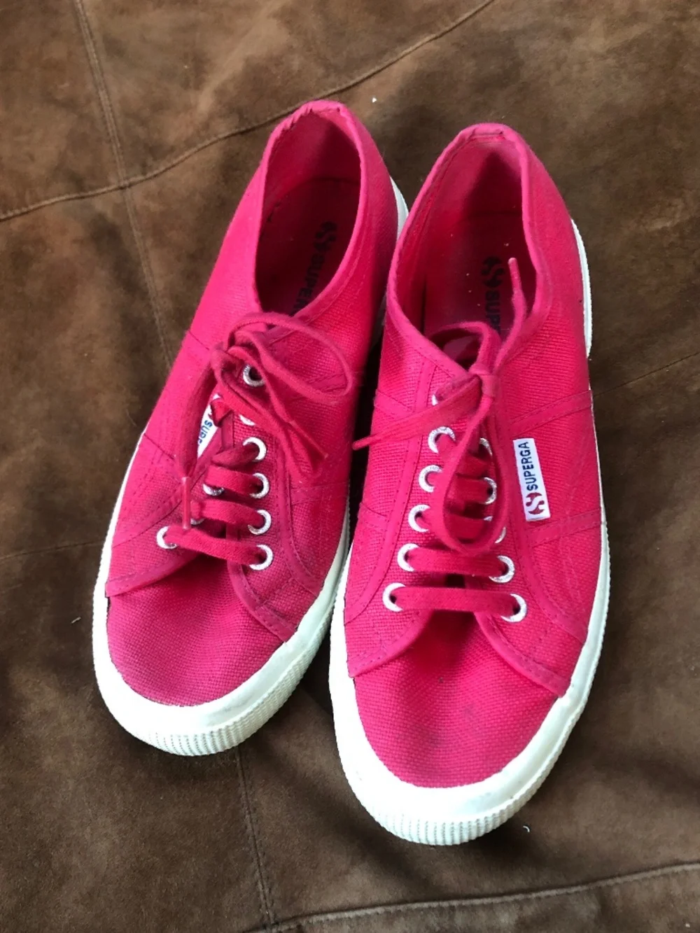 Superga Red Cotu Classic Size 40